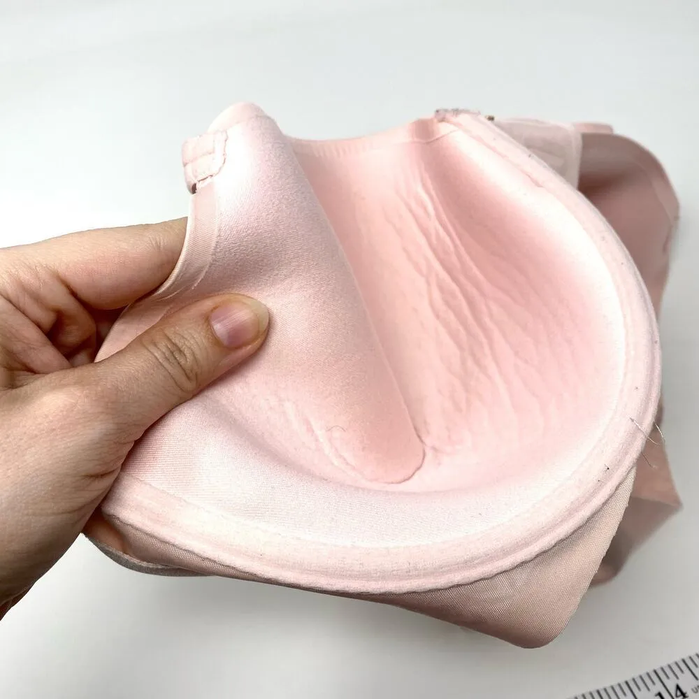 Victoria's Secret Pink Logo Lined Perfect Coverage Front Clasp Bra 34DDD - Image 5