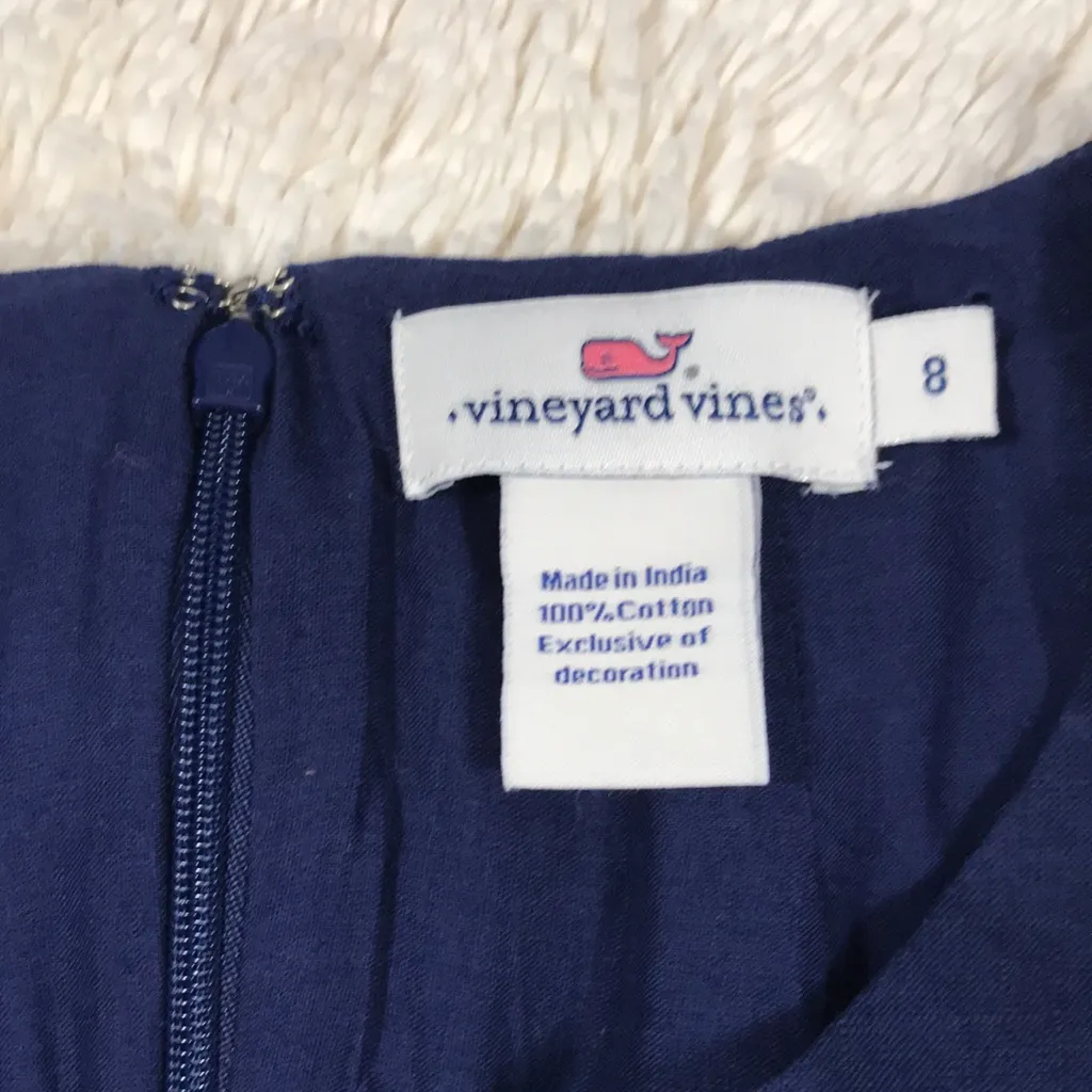 Vineyard Vines Embroidered Fit & Flare Dress - Image 2