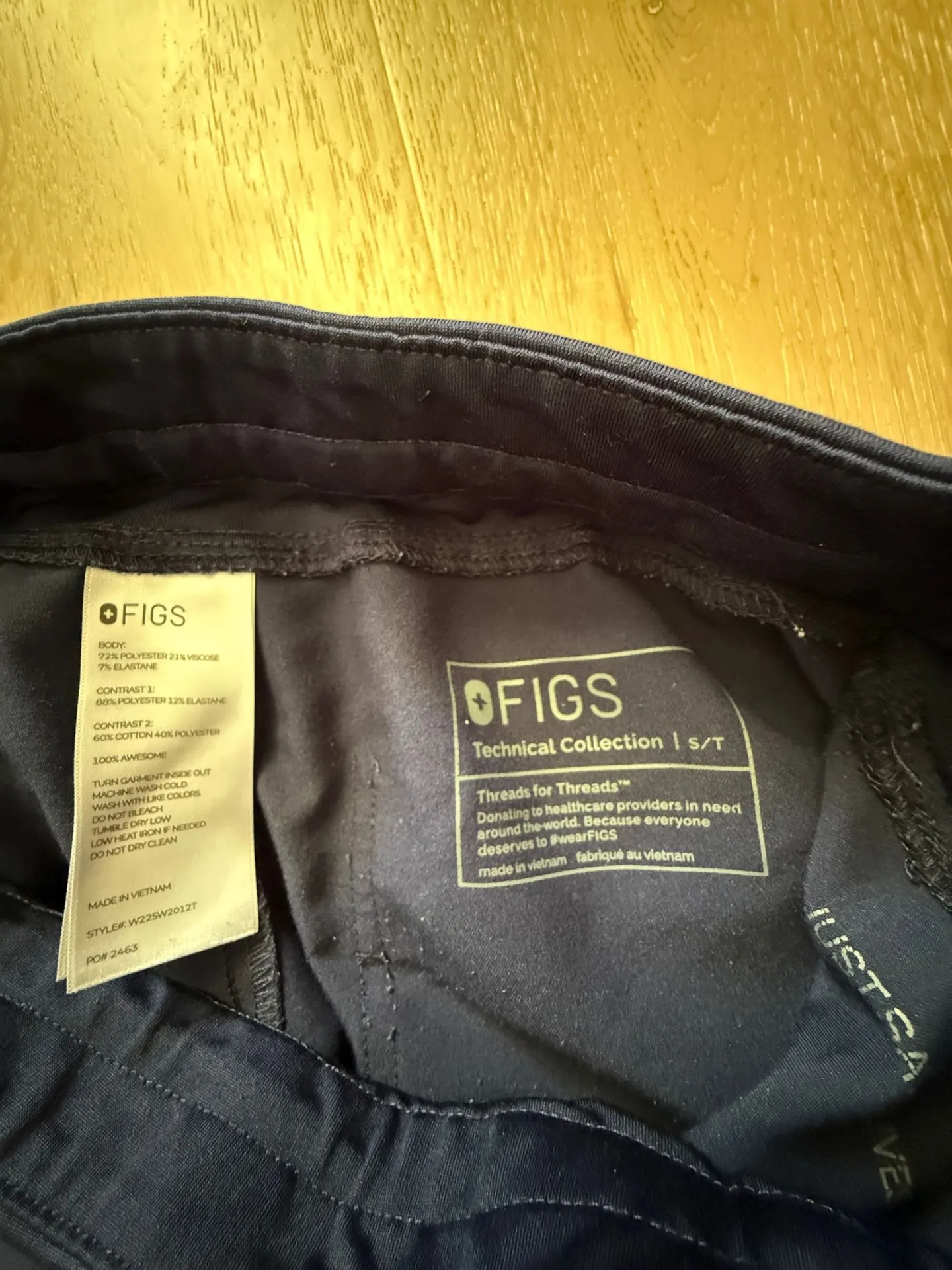 FIGS High-Waisted Zamora Jogger Scrub Pants - Image 3