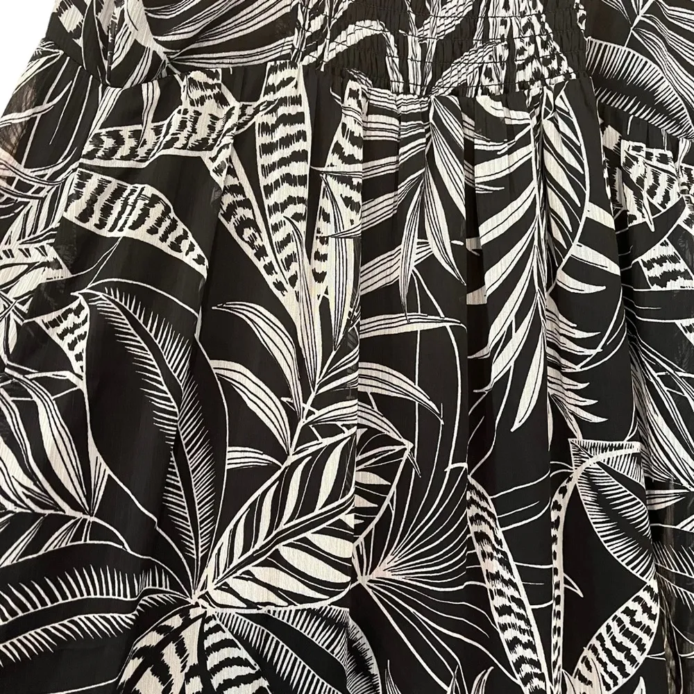 NWT, Banana Republic Factory Palm Print Maxi Dress, Sz XS - Image 10