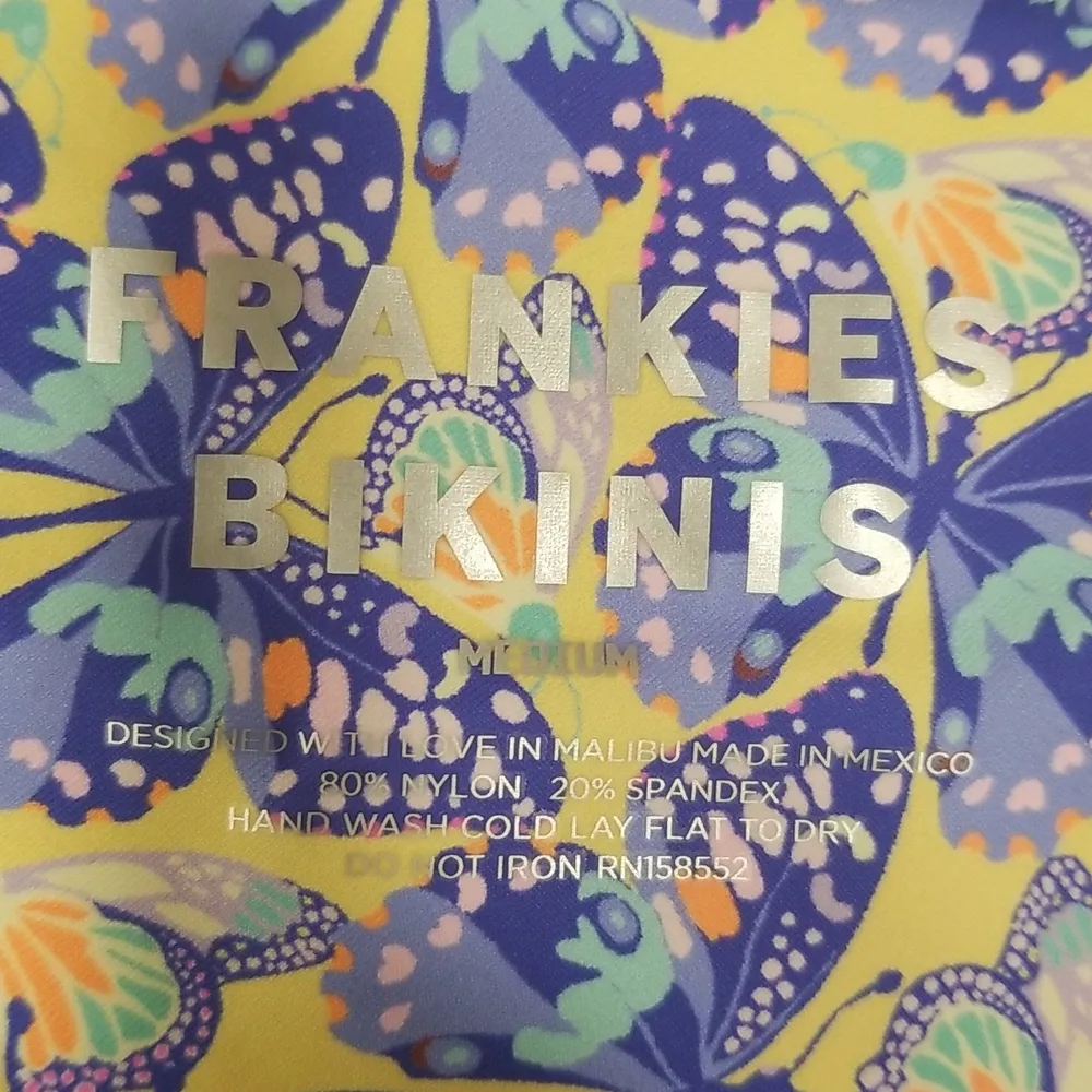 💕FRANKIE'S BIKINIS💕 Gavin Cheeky Bikini BOTTOM ~ Monarch Butterflies M NWT - Image 10