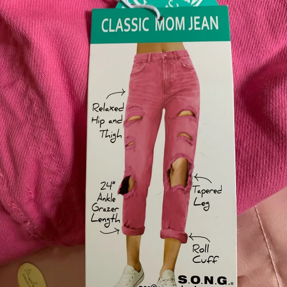 Song jeans Pink Size 29 - Image 4