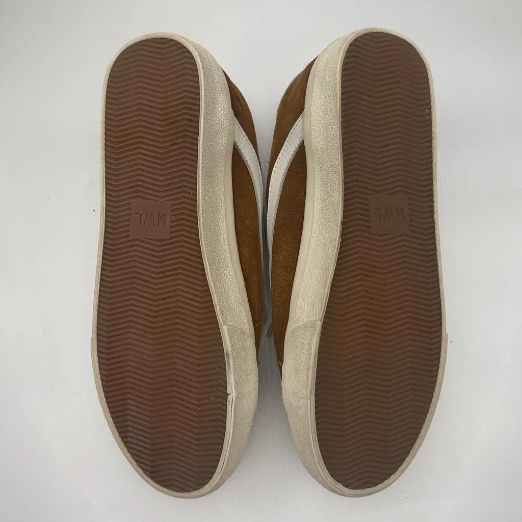 Madewell Sidewalk Low-Top Sneakers in Suede and Sherpa S-459 Sz 9.5 - Image 11