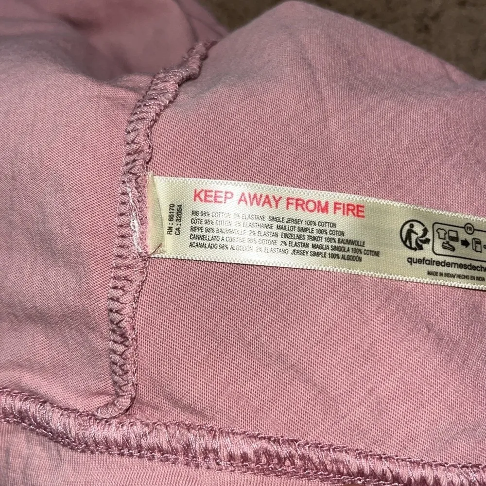 Anthropologie Daily Practice Asymmetrical A-Line Midi Dress Handkerchief Mauve L - Image 12