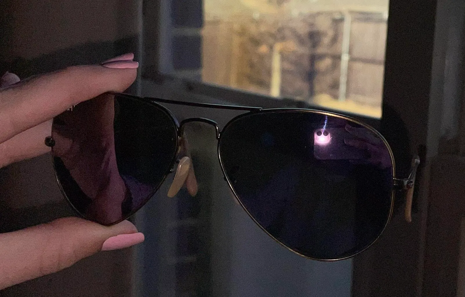 Ray-Ban Aviator Flash Lenses Violet - Image 7