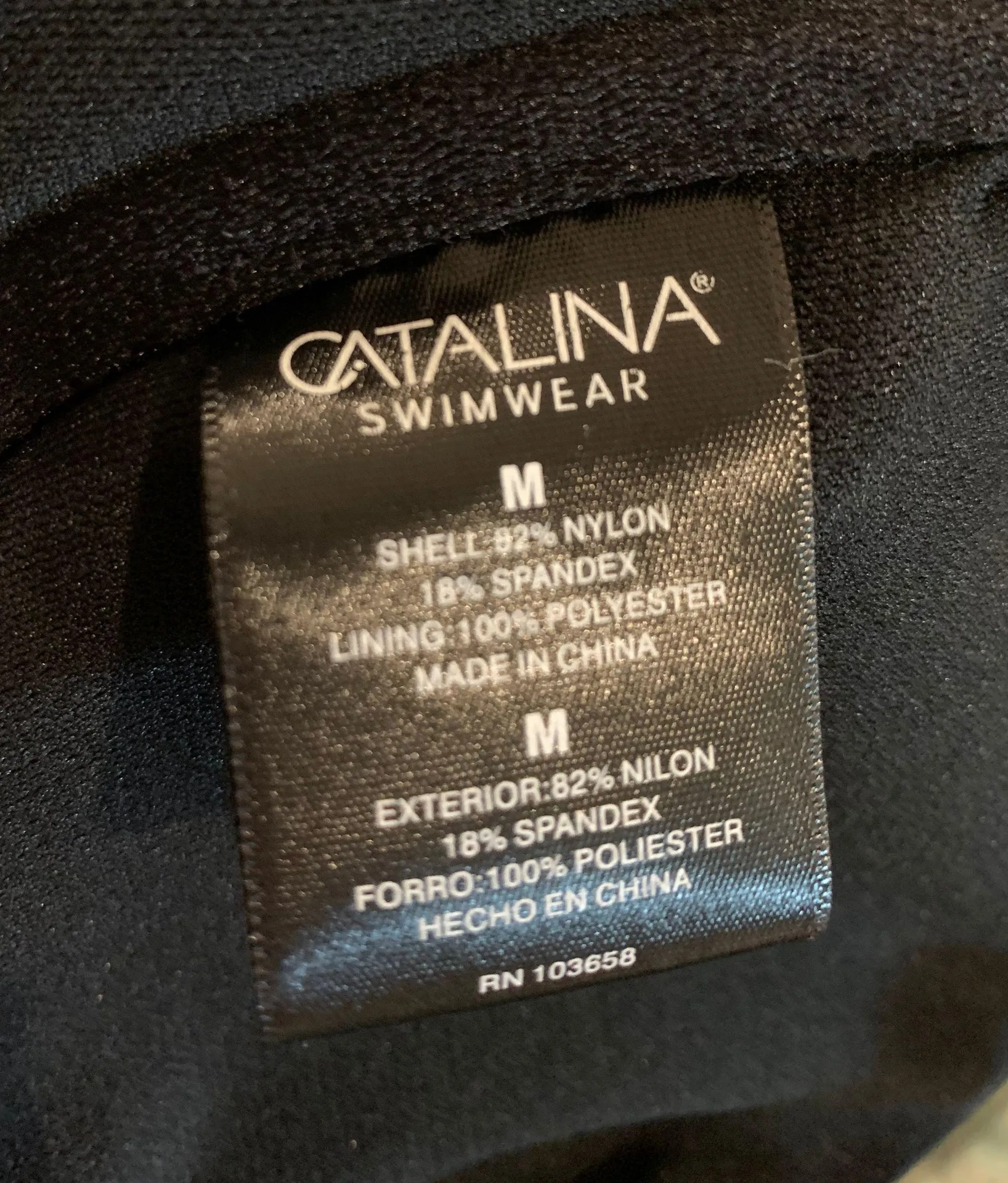 Bikini Top Black Size M - Image 3