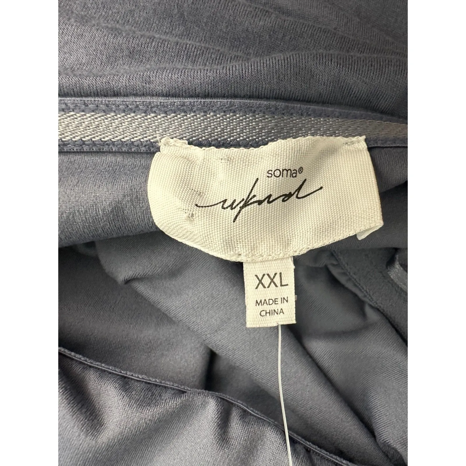 Soma Stone Blue Ultimate Strapless Maxi Bra Dress Support with straps XXL NEW - Image 7