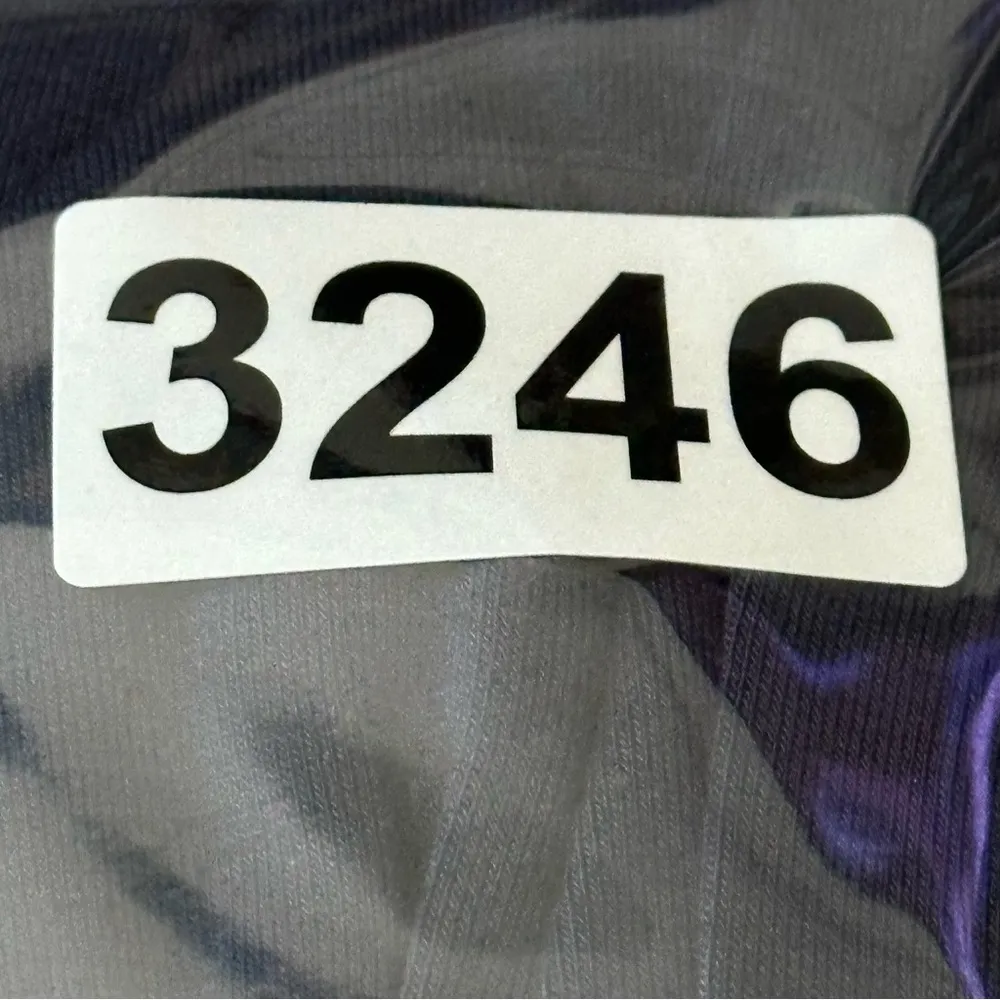 Three Dots Women’s Size S Navy Blue Babydoll Tie Back Ruffle Hem Mini Dress - Image 9