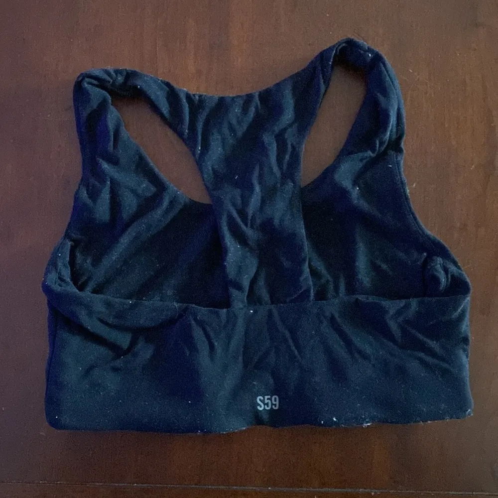 It Black Racerback Sports Bra - Image 2