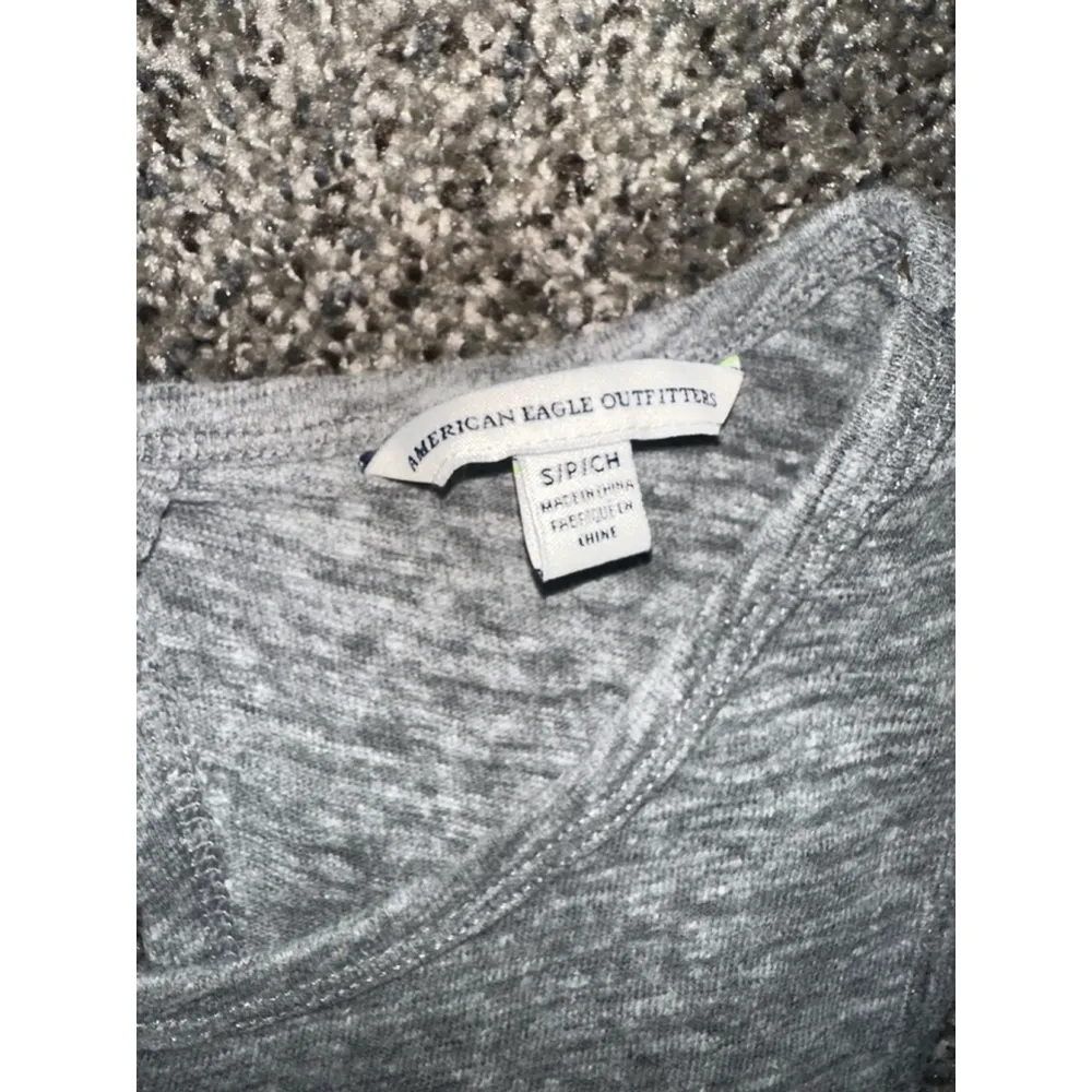 Women's American Eagle Outfitters Gray cut out open back t shirt Dress Size S - Image 5