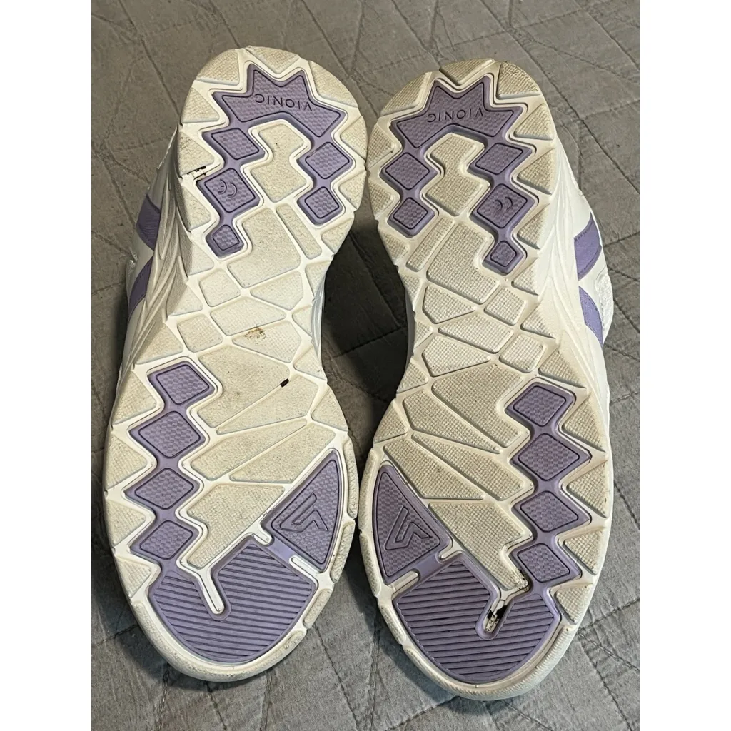 Vionic Brisk Maren Sneakers Womens Size 5 White Lavender Athletic Low Top Shoes - Image 7