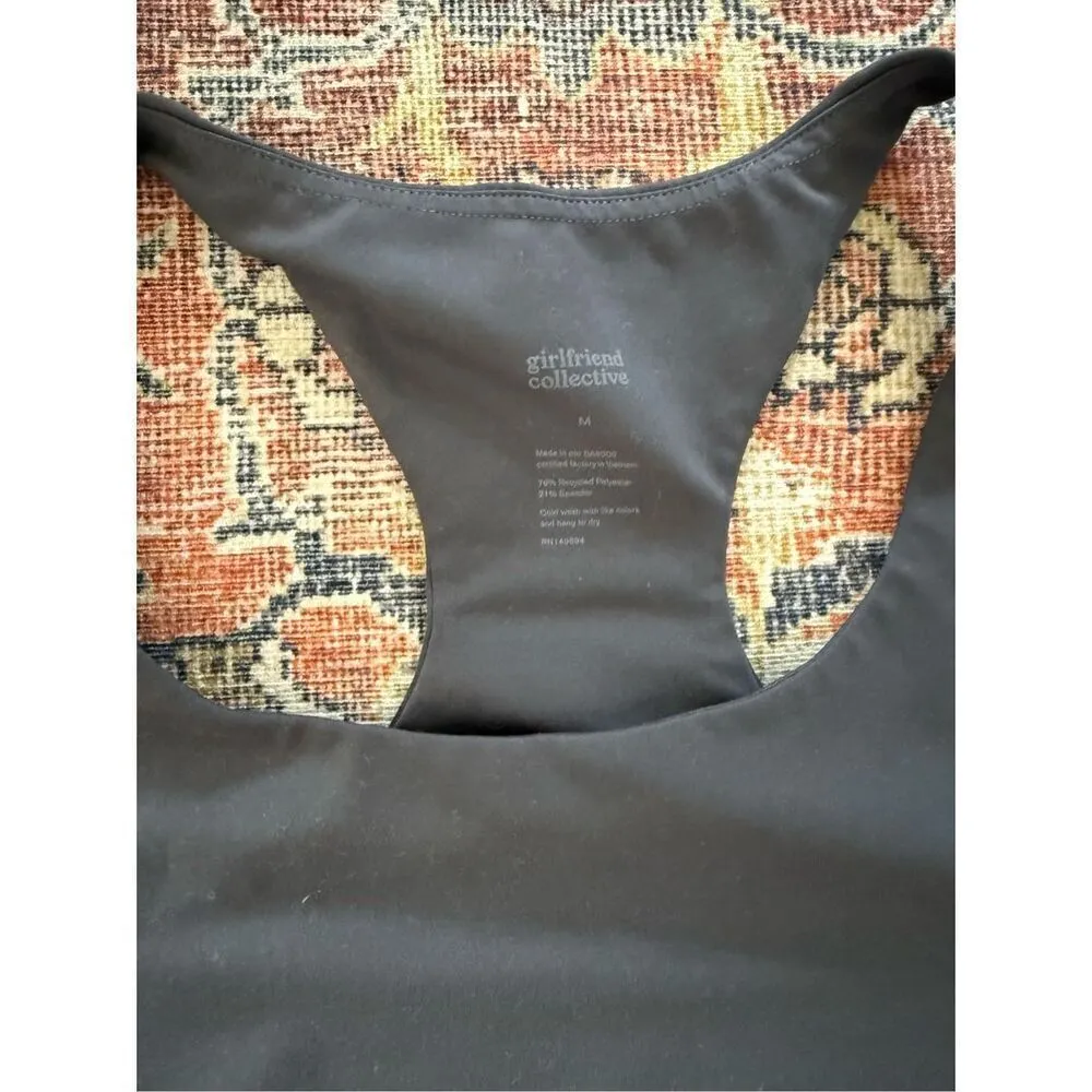 Girlfriend Collective Paloma Sports Top (Medium) and 7/8 High Waist Leggings (Sm - Image 5