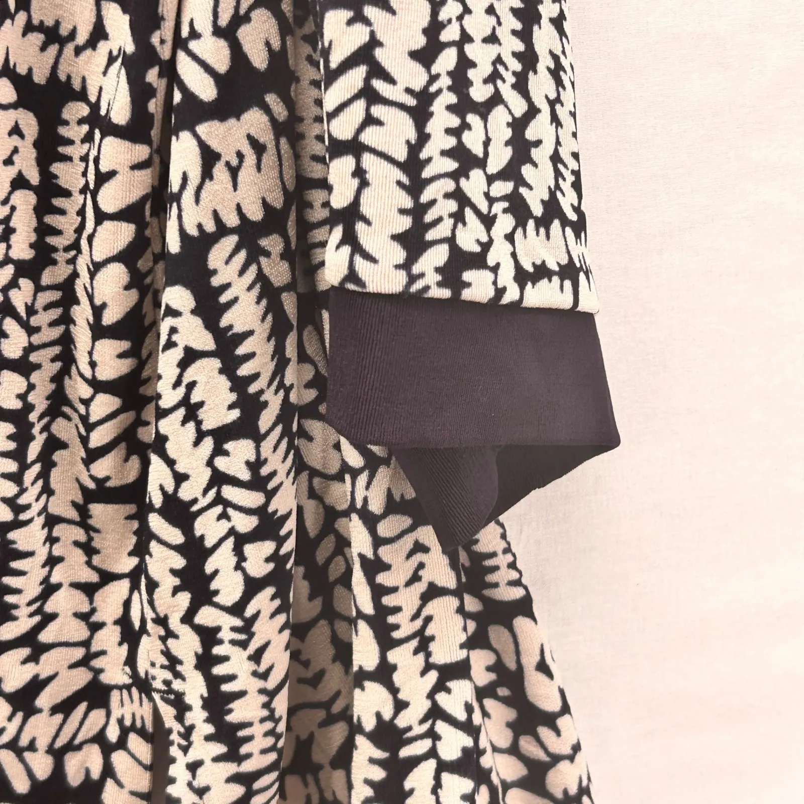 Chicos Cardigan XXL Or 4 Kimono Open Front Geometric Boho Cover Up Artsy Stretch - Image 11