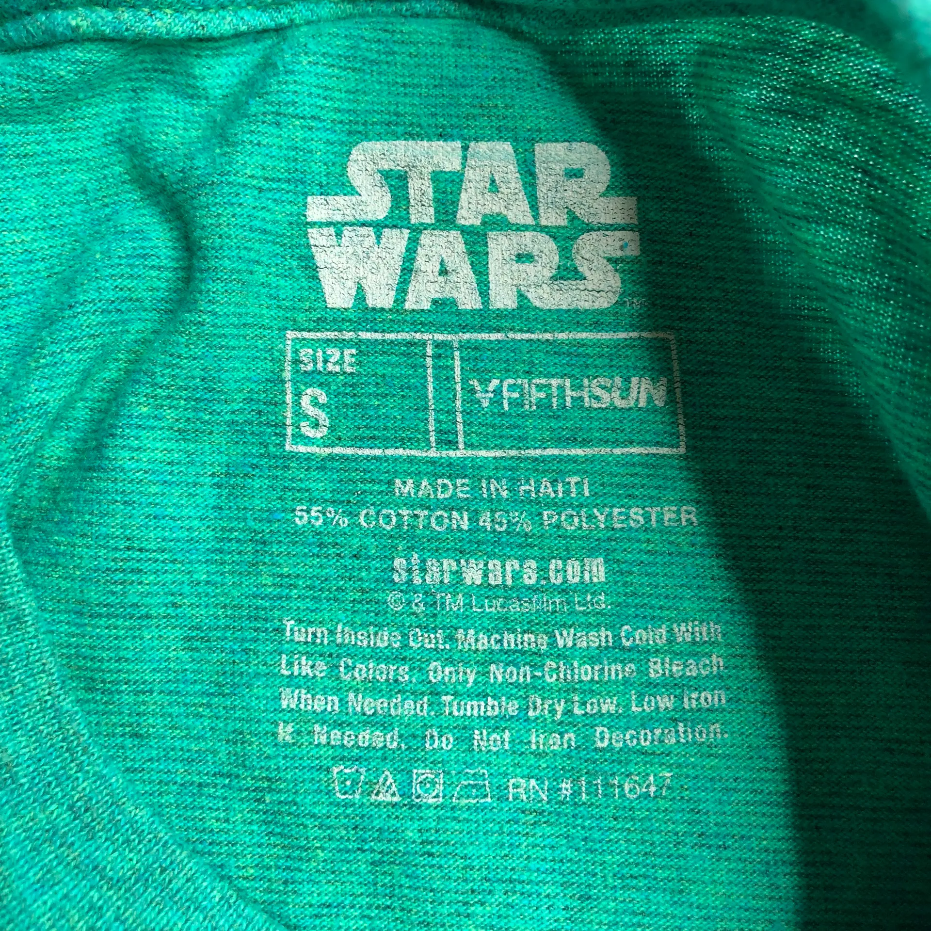 Star Wars R2D2 Tee Shirt Heather Teal - Image 7