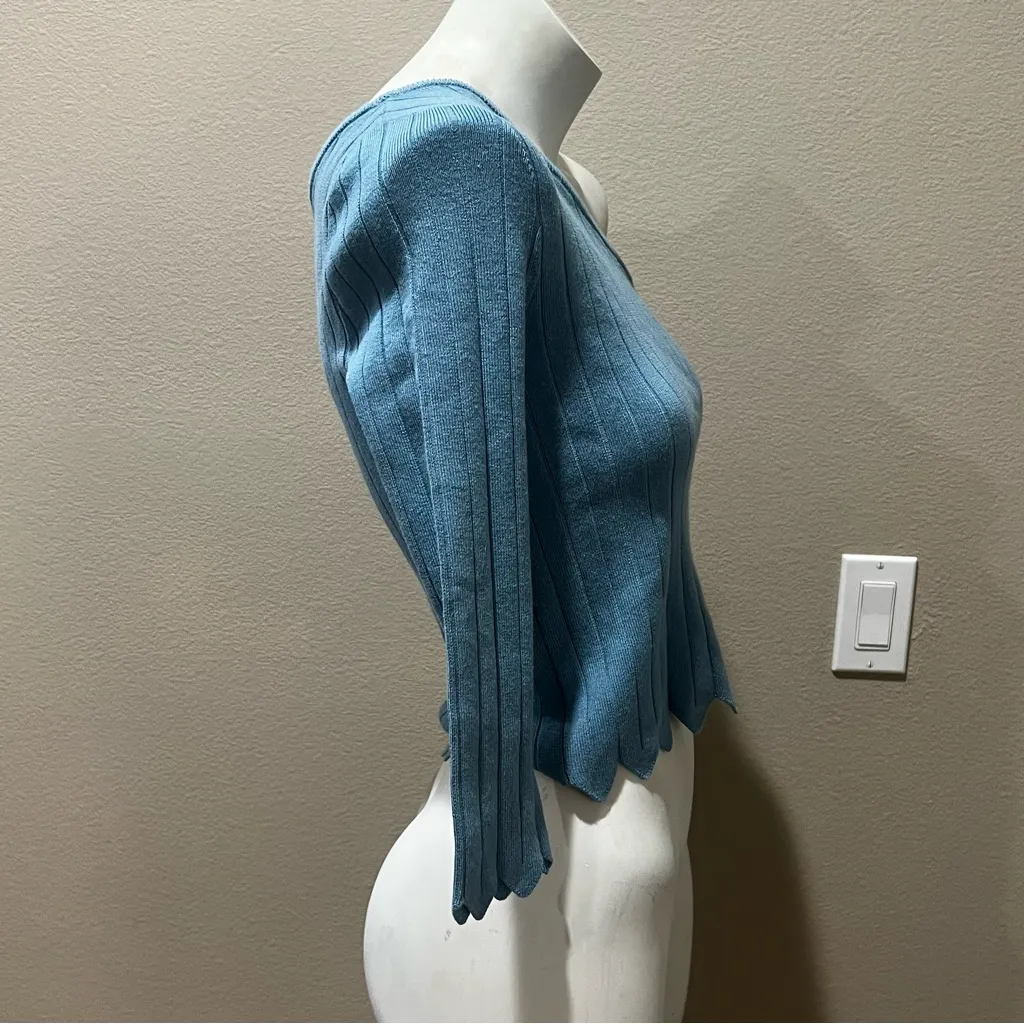 LPA by Revolve ruba one shoulder sweater top in periwinkle - Image 5