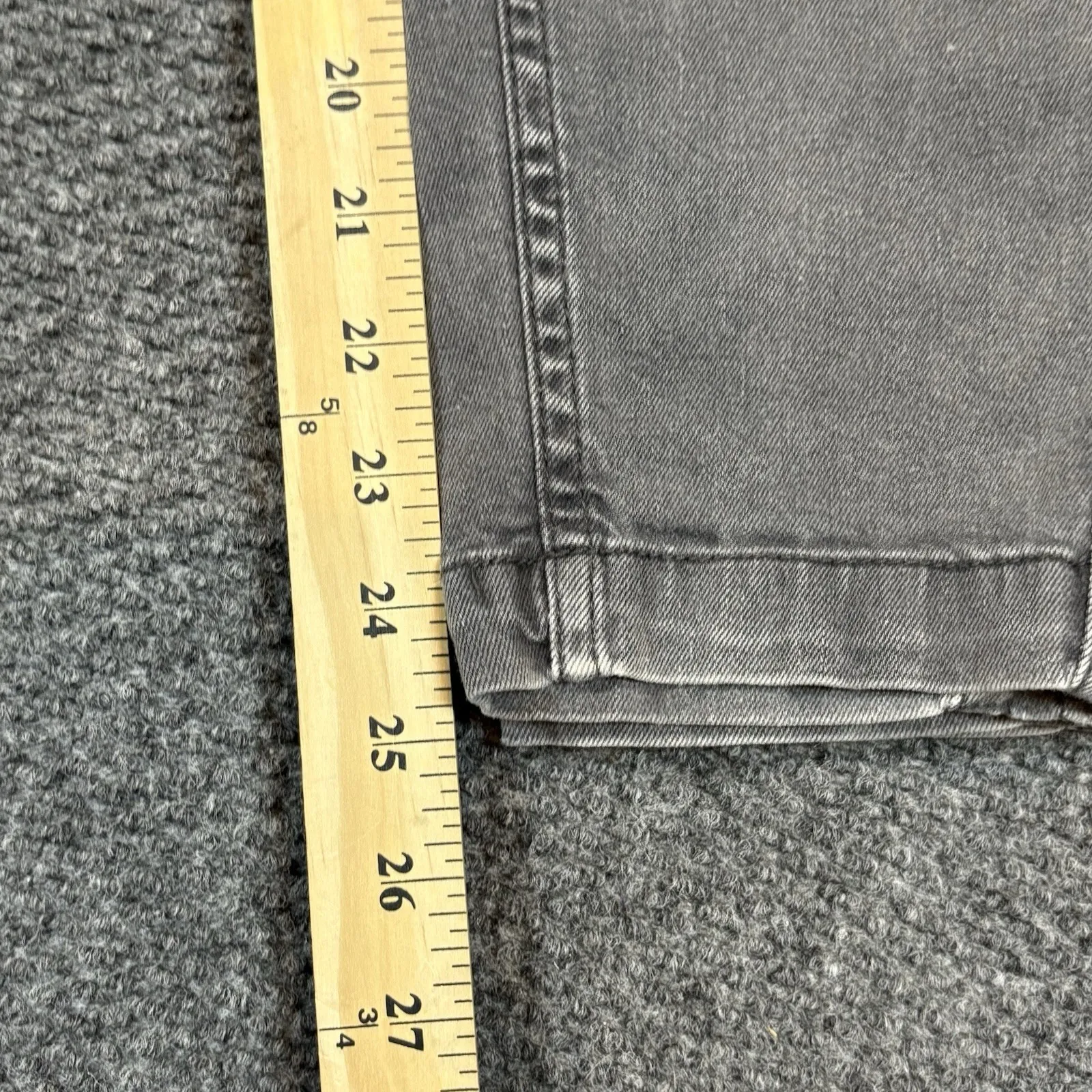 Prana Dollia Pants Womens Gray Mid Rise Envelope Cargo Pockets Size 6 Stretch - Image 8