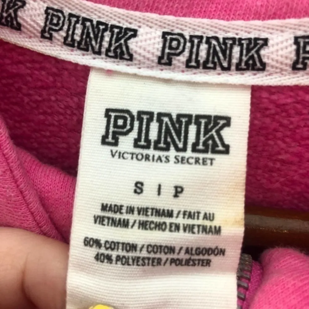 Pink Victoria’s love pink pullover pink sweatshirt - Image 6