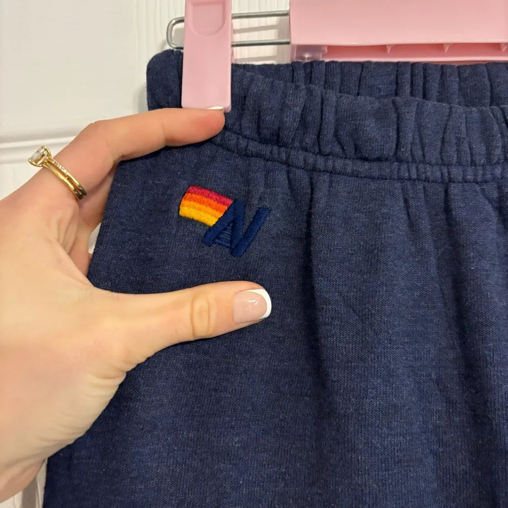 Aviator Nation Rainbow Stitch Sweatpants - Image 4