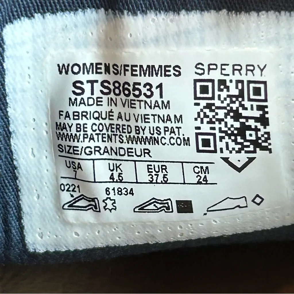 Sperry Saybrook Painted Tassel Pointy Toe Loafers Navy Blue Suede NEW - Size 7 - Image 13