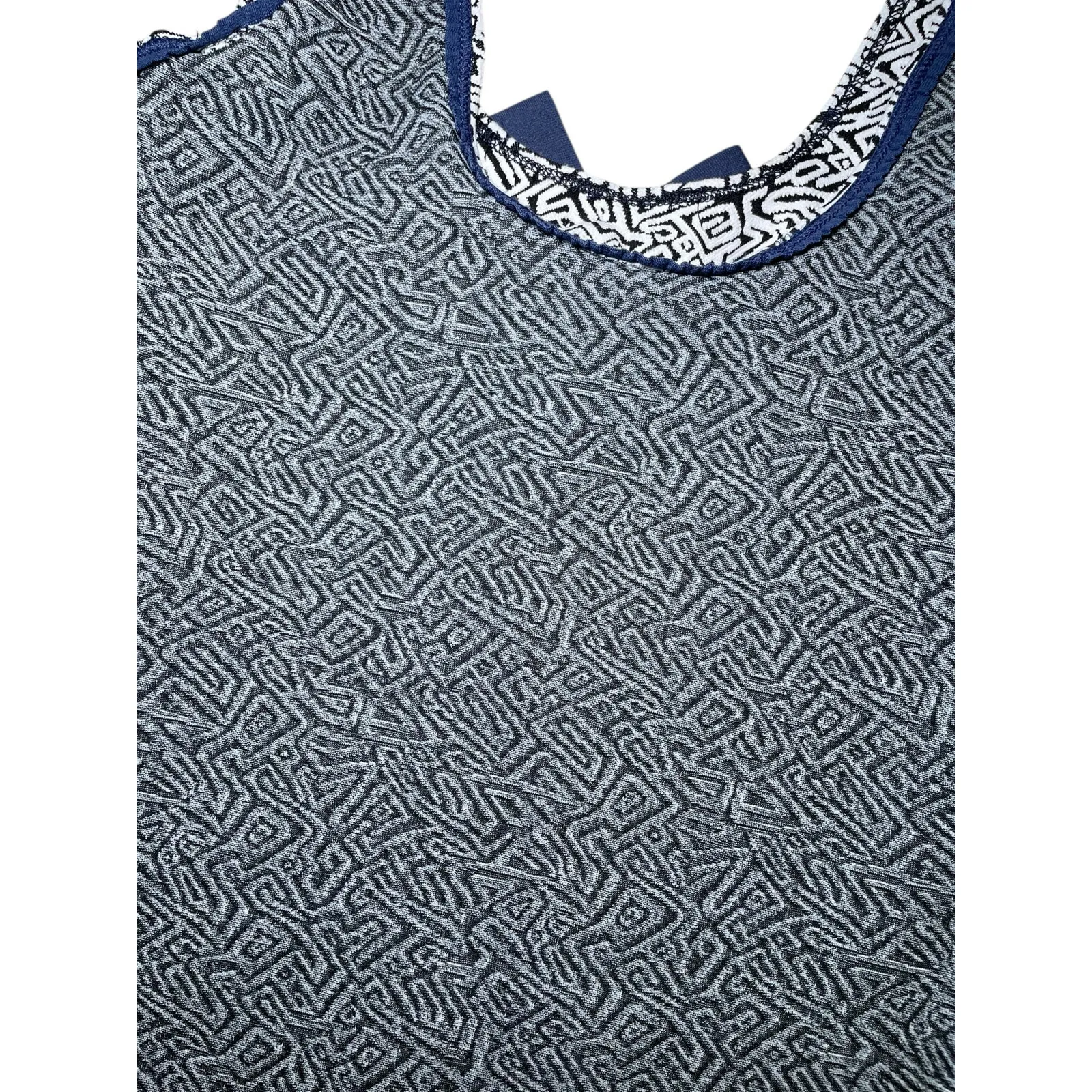 NWOT Vena Cava Knit Dress Women XS Body Con High Fashion Navy Blue, Black & Grey Blue - Image 14