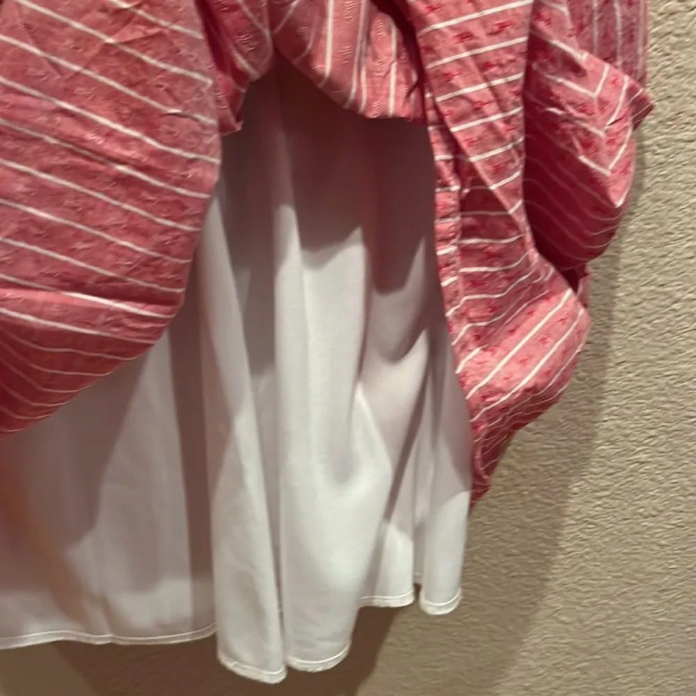 Charlotte Russe Striped Embroidered Halter Dress Size Small - Image 8