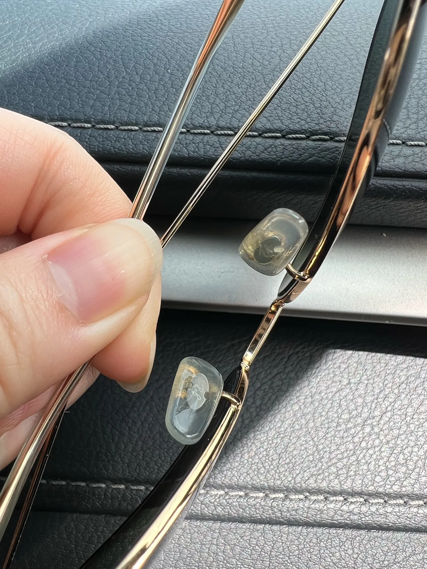 Ray Ban AVIATOR CLASSIC Sunglasses in Gold and Green - RB3025 polarized - Image 6