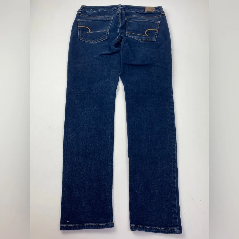 American Eagle Dark Wash Jegging Size 4 Short - Image 9