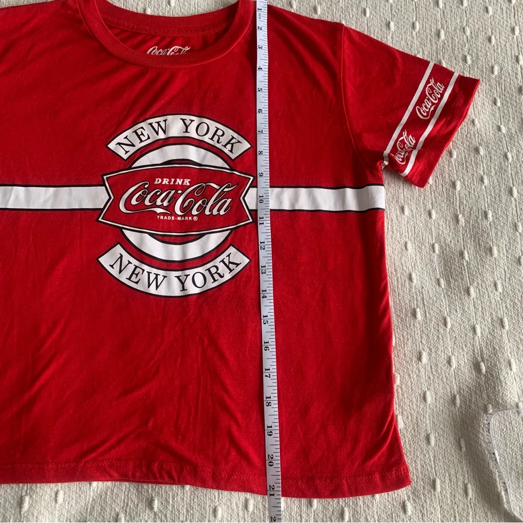 Coca‎ Cola New York Crop Midriff T - Image 8