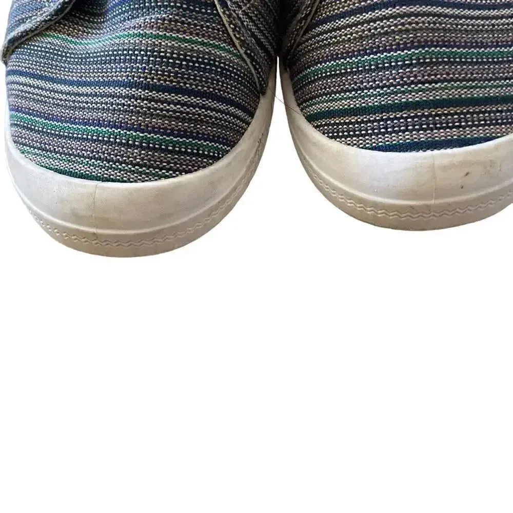 Twisted Slip On Multi Color Womens Sneaker Shoe Sz 7 - Image 6