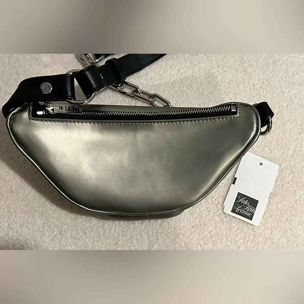 Alexander Wang Metallic Silver Attica Mini Cross-Body bag - Image 9