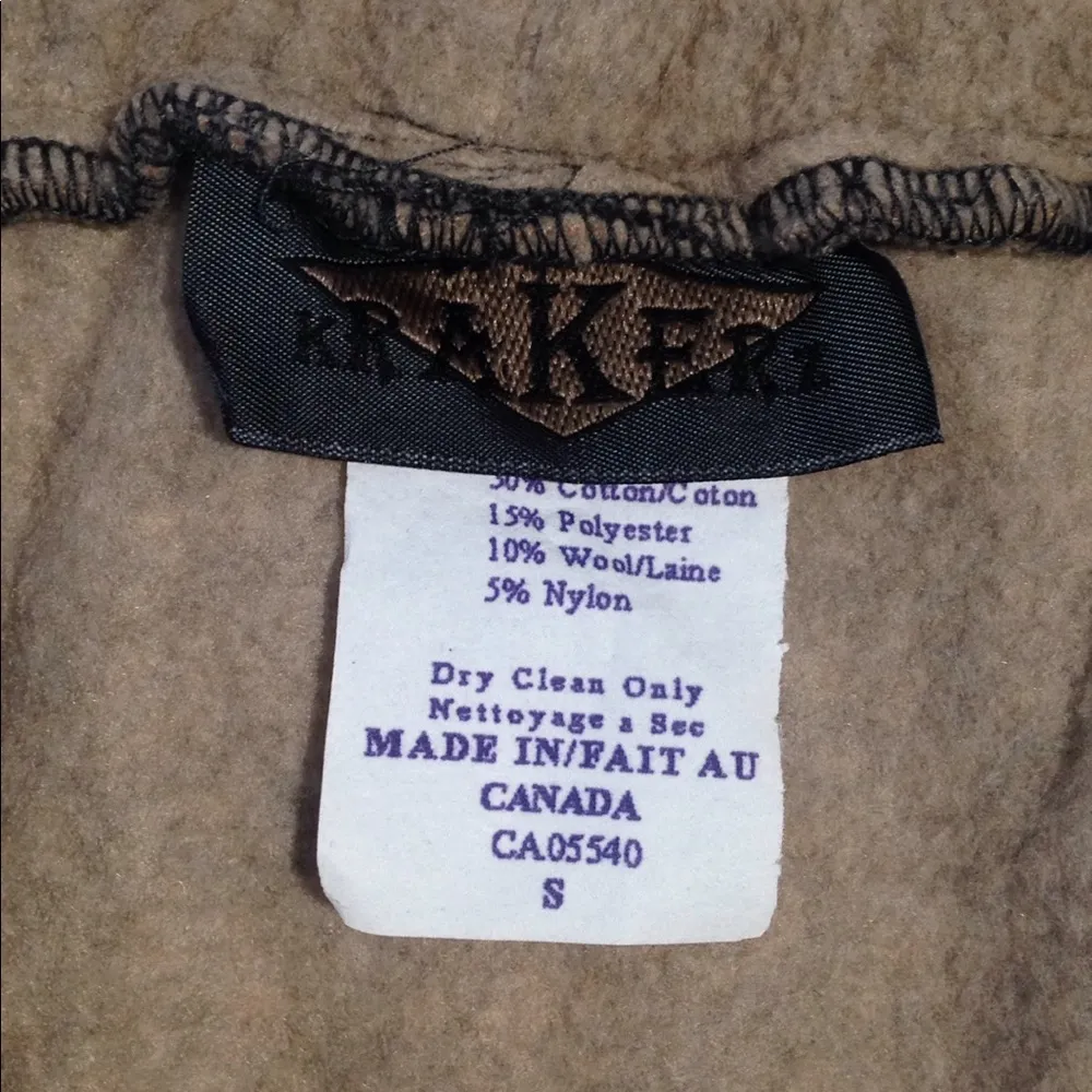 FINAL MARKDOWN Ladies' Krakerz Fleece Skirt small Tan - Image 5