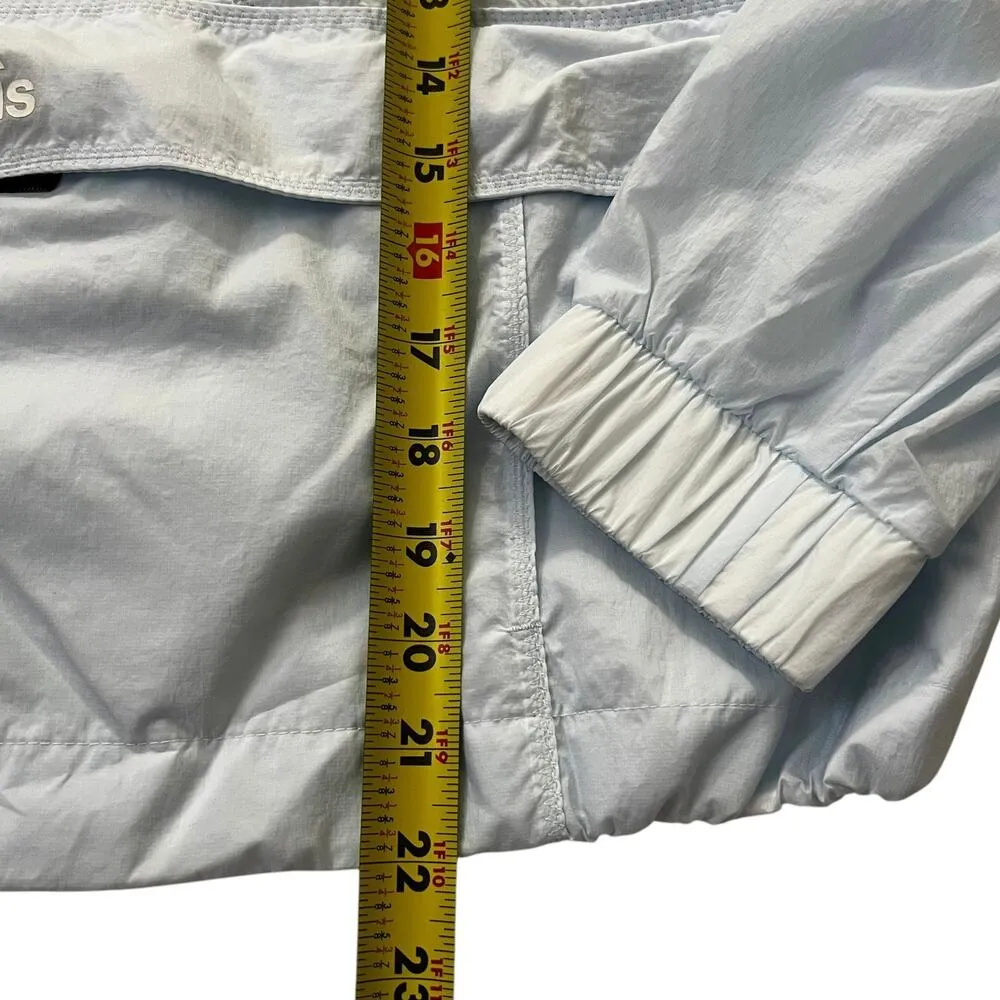 Adidas Blue Packable wind RDY Waterproof Windbreaker Jacket Women Medium | 60-21 - Image 10