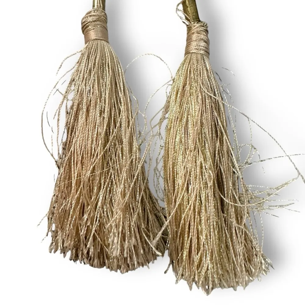 Johnston & Murphy Zoey Ankle Wrap Sandals Taupe Metallic Kid Suede Size 9 Boho - Image 6