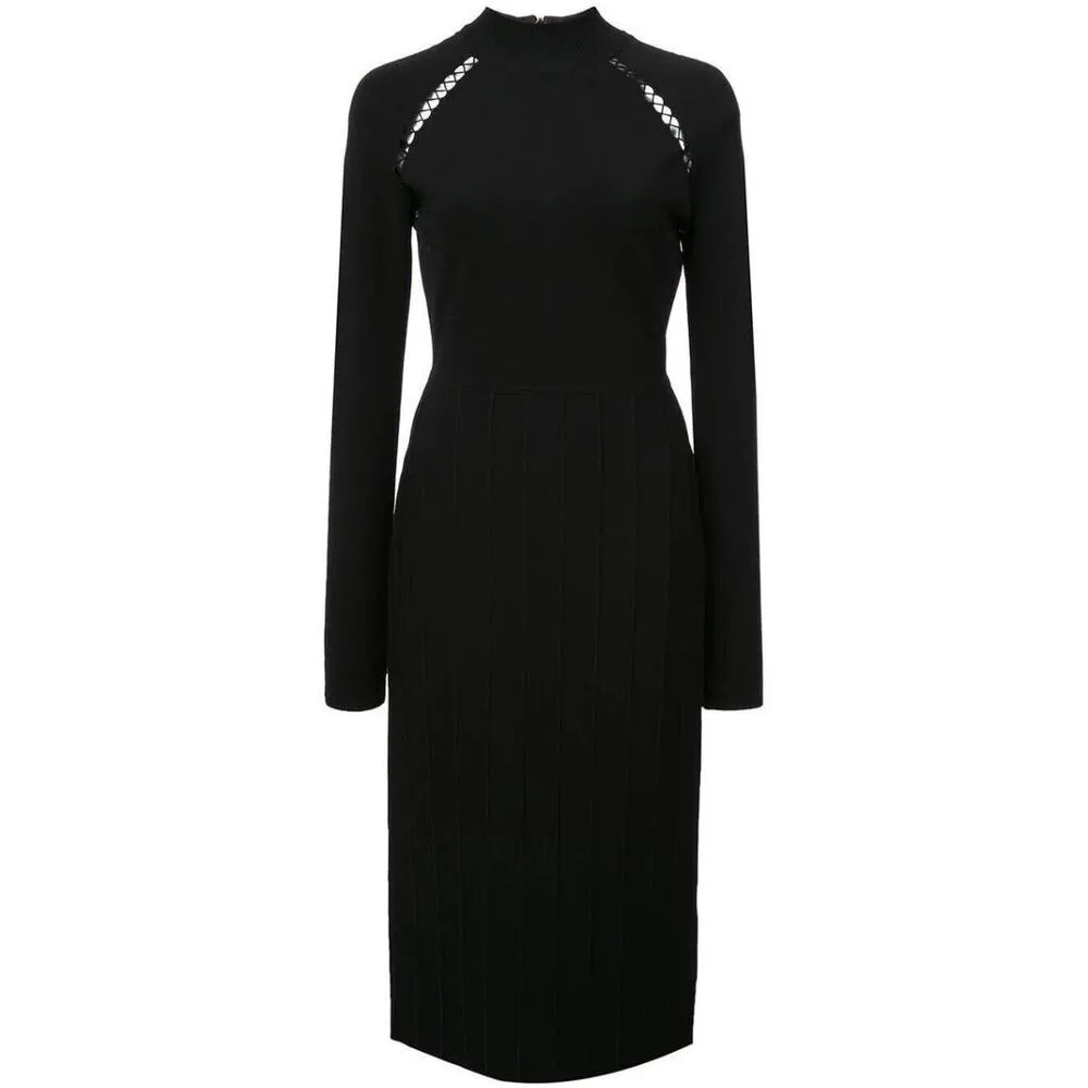 Lela Rose black Lattice - Image 6