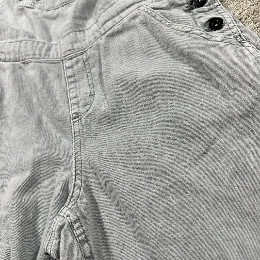 Dovetail Workwear Women’s Hemp Utility Shortall Romper Lightweight in Gray 2 - Image 14