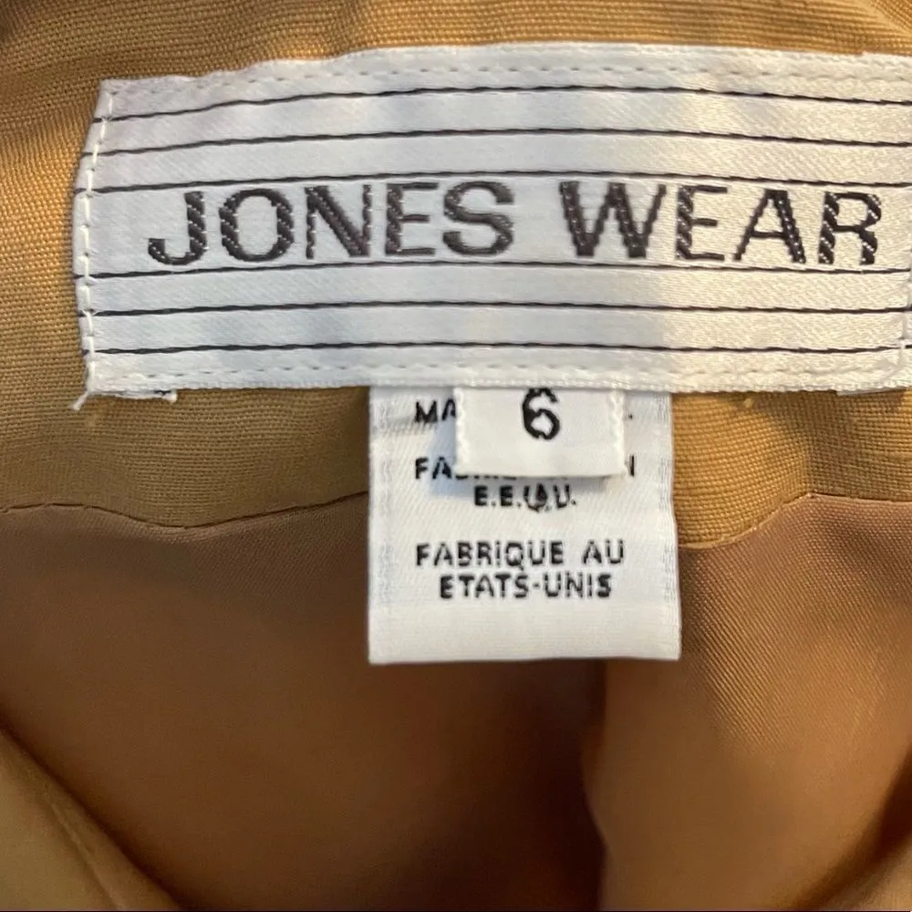 Jones‎ Wear Linen Blend Blazer - Image 4