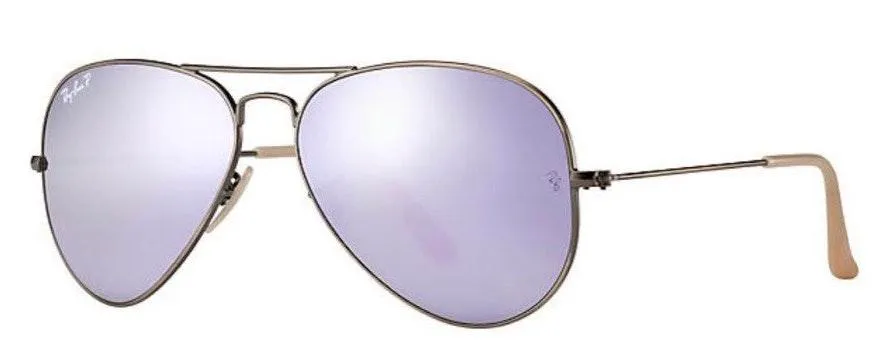 Ray-Ban Aviator Flash Lenses Violet - Image 2