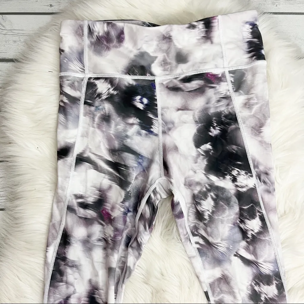 Athleta Run Free Winter Garden 7/8 tights leggings - Image 7