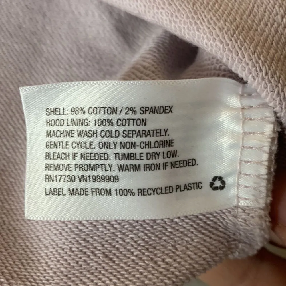 Joy Lab French Terry Acid Wash Hoodie Size XL - Image 7