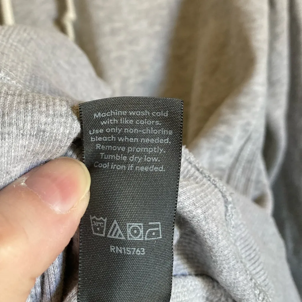 🌞C9 by Champion Gray Long Sleeve Oversized Hoodie Sweatshirt Size M - Image 5