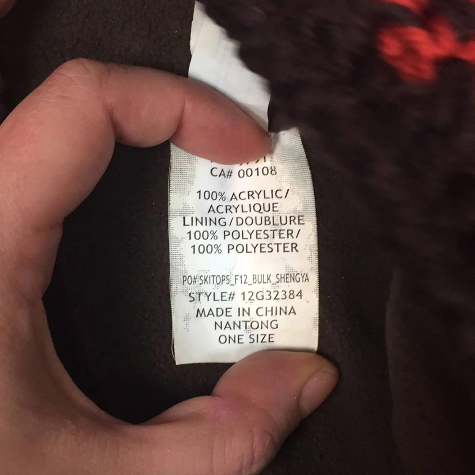 •Chaos• Rust Beanie Red - Image 5