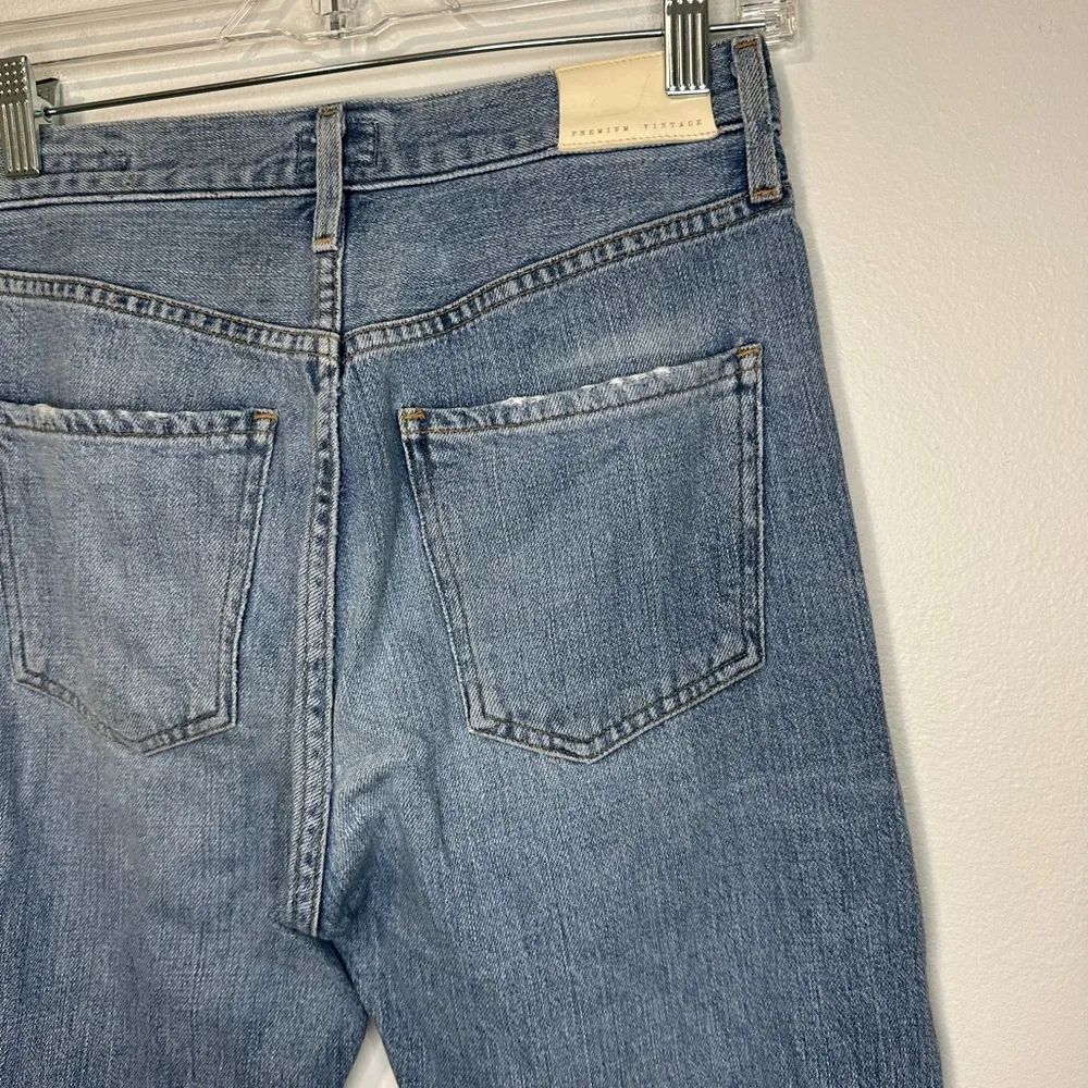 Citizens of Humanity Premium Vintage Liya High Rise Classic Fit Crop Sz 24 - Image 8