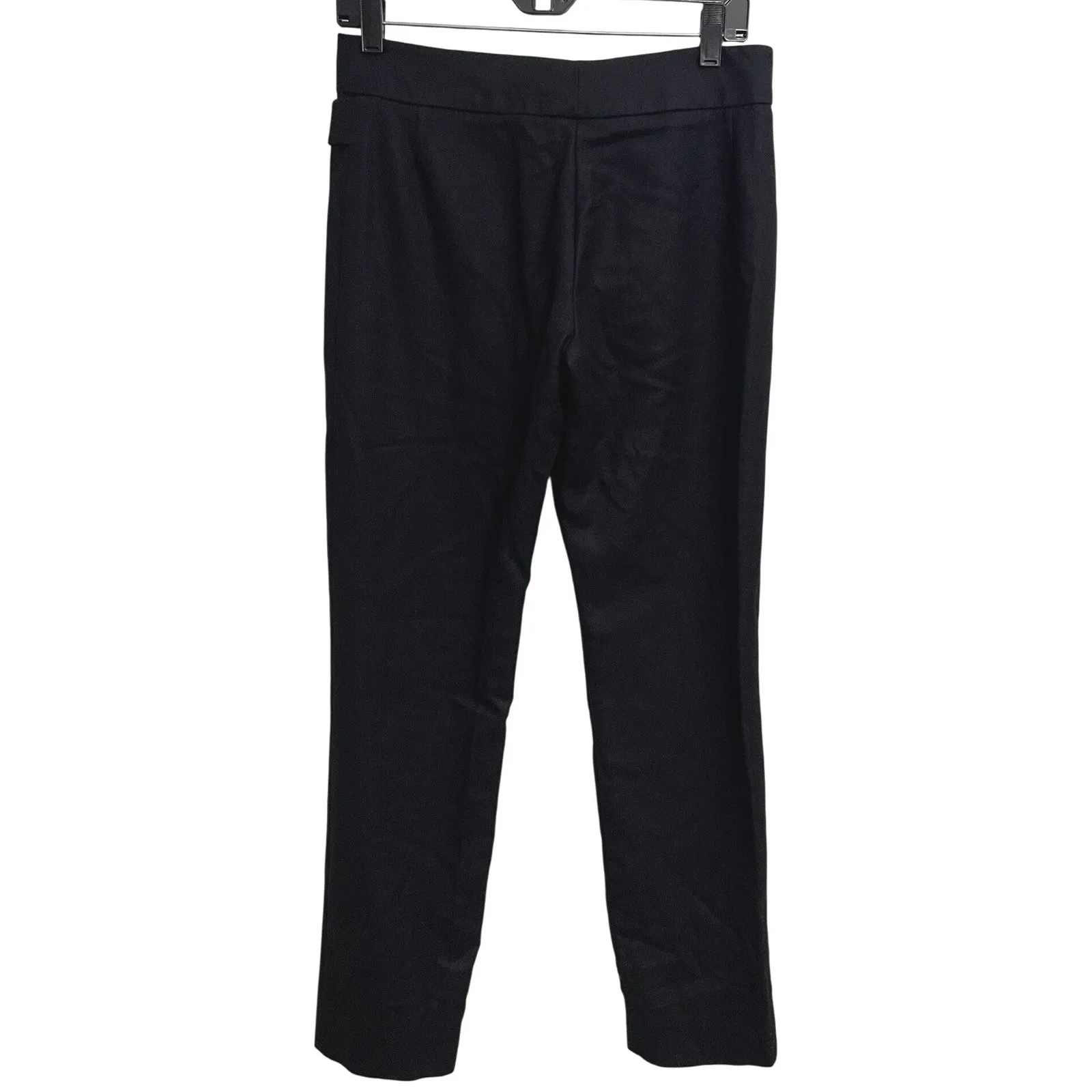 Yves Saint Laurent 100% Wool Tailored Trousers Black FW2008 Old Money Size F36 4 - Image 2