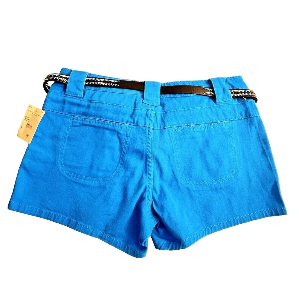Be Bop Junior Shorts Size 9 belt Blue (TW-3083) - Image 6