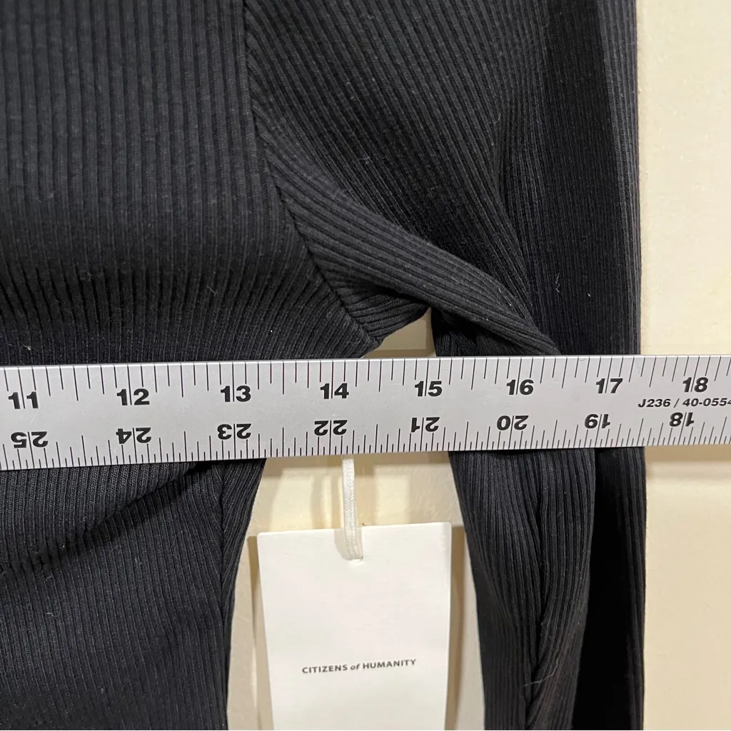 NWT Varra Henley Citizens Of Humanity size XS knitted button long sleeve shirt - Image 5