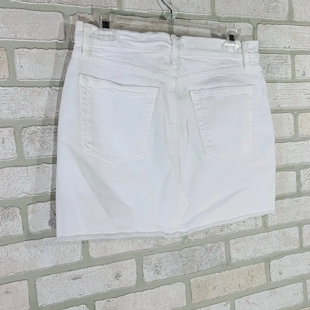 Frame NWT Le Mini Split Front Blanc Denim … - Image 9