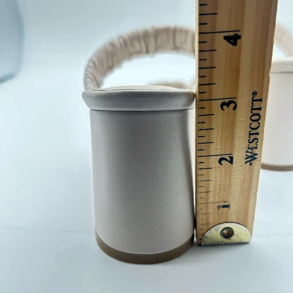 Journee Collection Sandals Womens 8.5‎ Off White Vidda Leather MSRP $149 NEW - Image 7