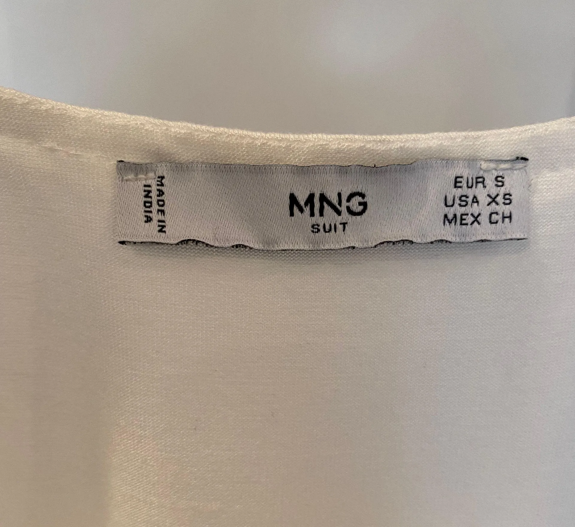 White Flowy Tank Top - Image 3