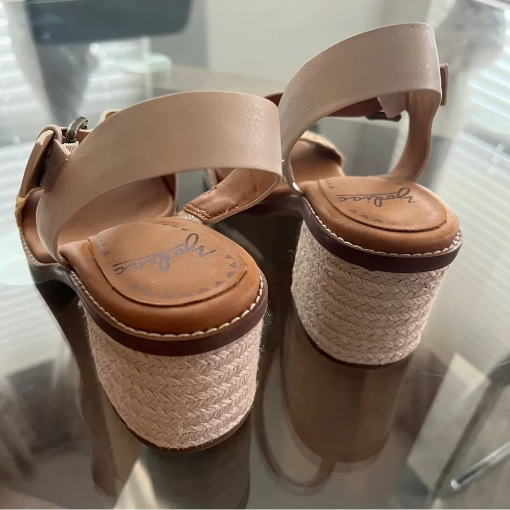 Zodiac Ivy Jute Sandals Espadrille Block-Heel Boho, Size 11M New w/o Box - Image 11