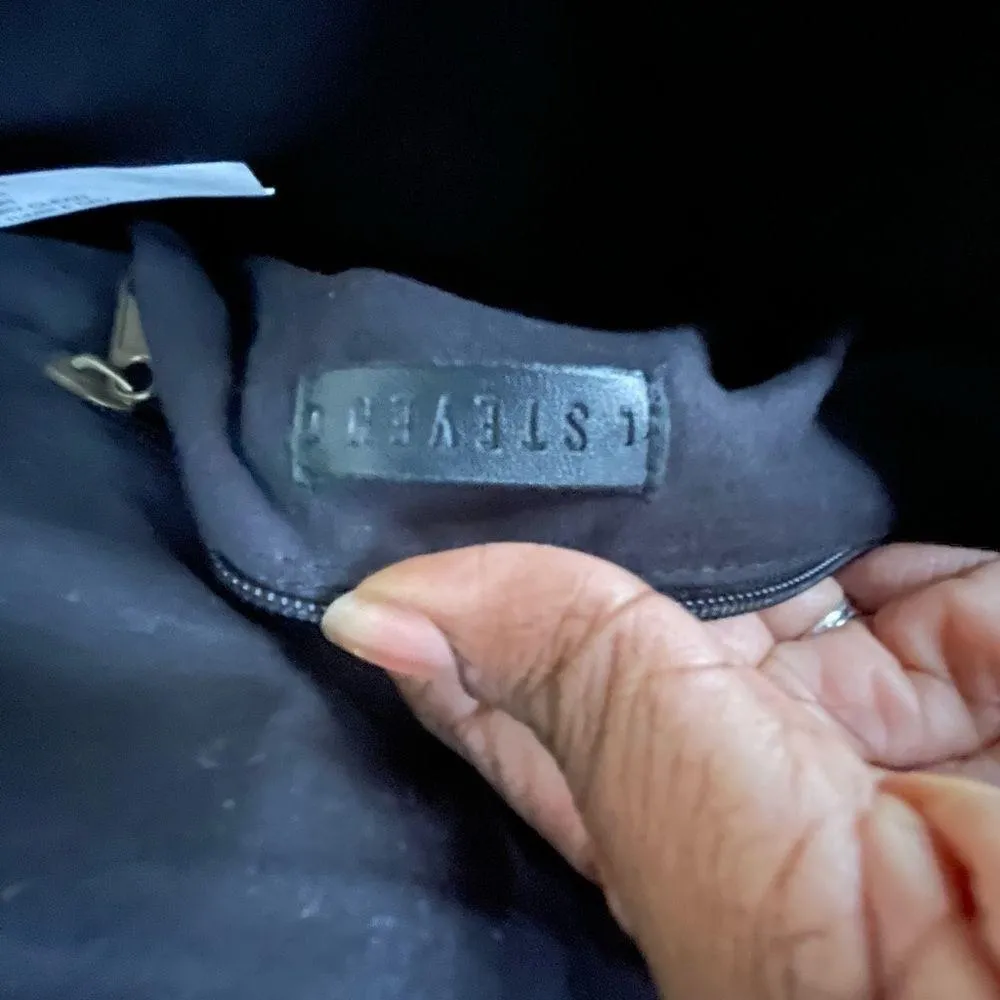 Steven Embroidered Envelope Cross Body Purse With Chain Strap Coin Charms Gold - Image 3